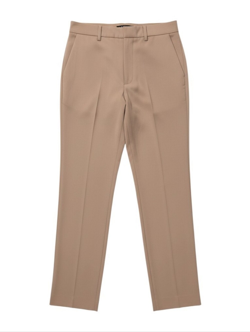 Aritzia Babaton Atelier Cohen Pleated Taper Ankle Trouser Taupe Business Casual